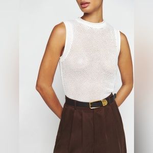 NWT Reformation Colton Sweater Tank